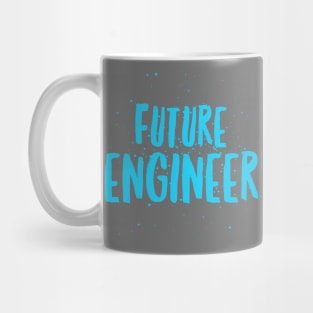 Future Engineer Boys Design Engineer Dad Blue Mug